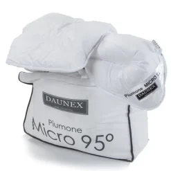 Daunex piumino Anallergico micro 95° Warm piazza e mezza maxi 200x220 bianco