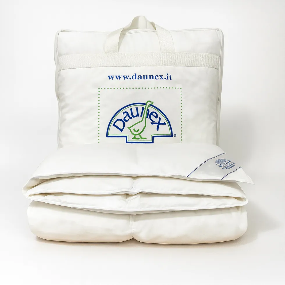 Daunex Piumino d’Oca St. Moritz 4 Stagioni DUO Piazza e Mezza MAXI 200x220