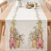 Decorazioni Tavola Pasquale: Runner SULA 45x150 cm con Coniglietti