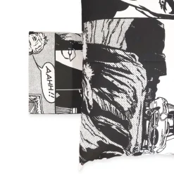 DIABOLIK Copripiumino in cotone completo singolo Bianco Nero