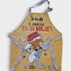 Eic-Pi Happy People Grembiule in cotone con pettorina DOLCE