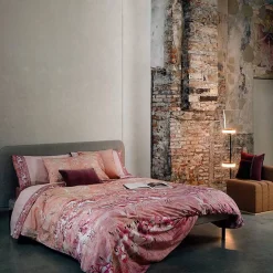 FAZZINI | Copripiumino Matrimoniale Percalle PINK AFRICA