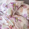 FAZZINI | Parure copripiumino Matrimoniale Percalle TRASPARENZE rosa