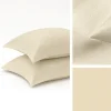 Federe Avorio Giotto Raso di cotone 300TC a 3 volani – BenasciuttiCasa Exclusive-2