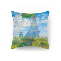 Fodera per cuscino arredo 45x45 La Passeggiata di Monet