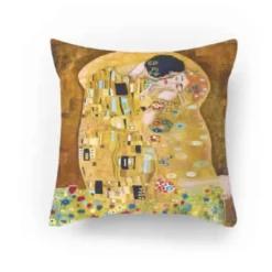 Fodera per cuscino da divano 45x45 KLIMT Il Bacio