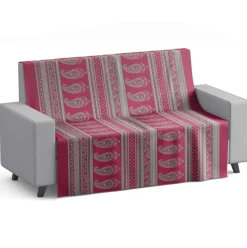 Foulard Copritutto Copridivano Telo Arredo - CALCUTTA bordeaux