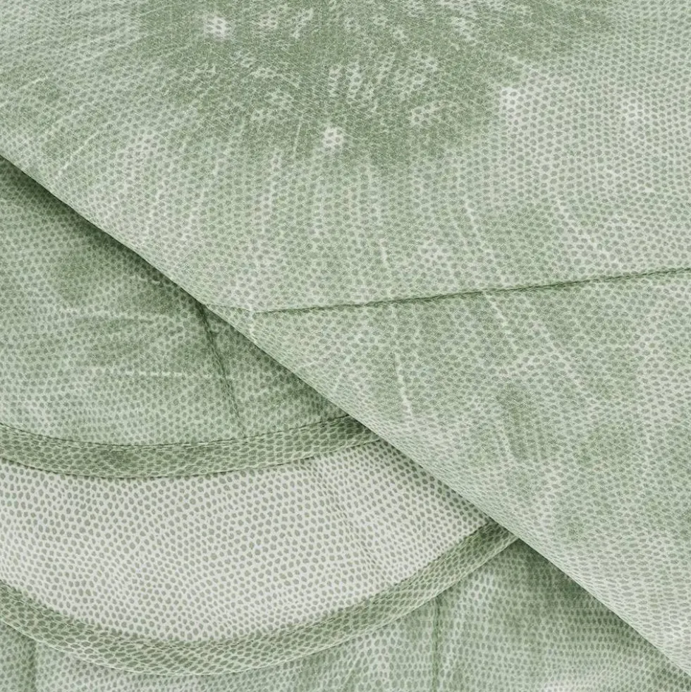 Gabel Chromo Wish copriletto primavera autunno matrimoniale verde