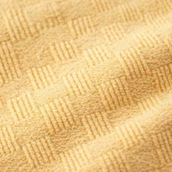 GABEL Copriletto estivo 2 piazze jacquard in piquet di cotone HUGO oro