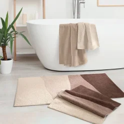 Gabel Dune Tappeto Bagno Antiscivolo MAXI 70x140 Beige | 100% Spugna