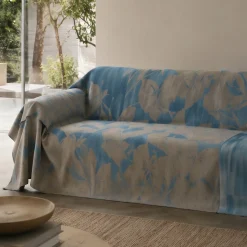 GABEL Telo arredo copritutto in cotone Fohla bluette - 2 misure