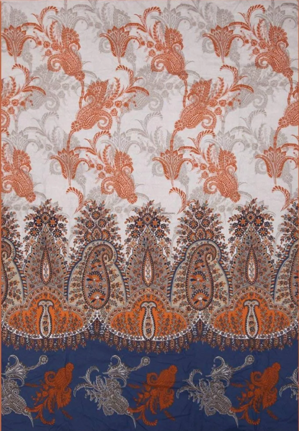 Granfoulard Bassetti Plaid Lario 270x250 v9 brûlé - bruciato