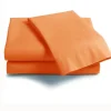 ISTAR Lenzuola con angoli Matrimoniale SLIM 160x200x30 arancione