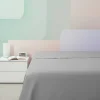 ISTAR Lenzuola piane di sopra matrimoniale MAXI 300x310 grigio