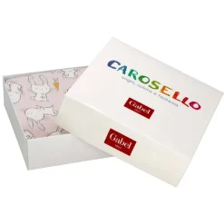 Lenzuola BABY completo lettino con sponde GABEL Guizzo rosa