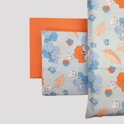 Lenzuola Bassetti matrimoniali ROMANTIC FLOWER C1 con 4 federe