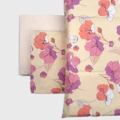 Lenzuola Bassetti matrimoniali ROMANTIC FLOWER Y1 con 4 federe