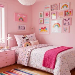 Lenzuola Caleffi completo singolo Disney MINNIE Love