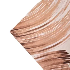 Lenzuola completo in cotone Bassetti Brush Move beige multicolor