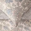 Lenzuola completo Zucchi matrimoniale in percalle Highgrove grigio
