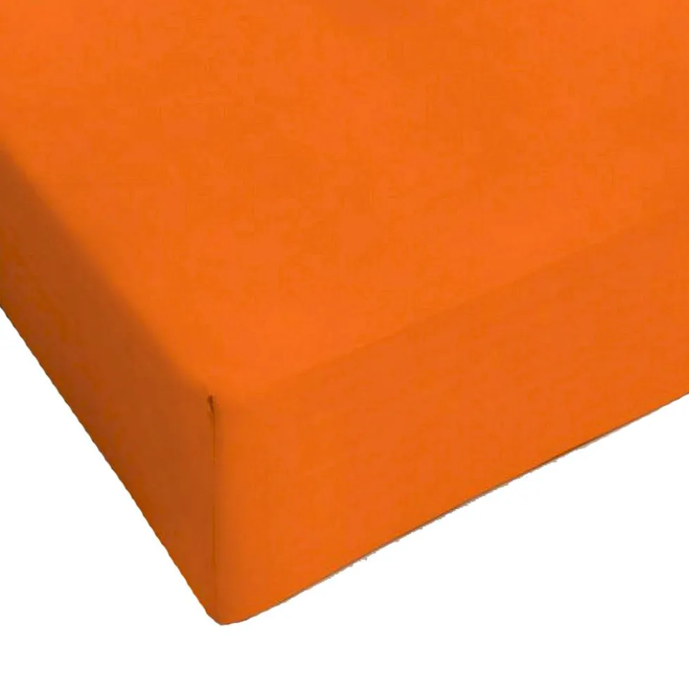Lenzuola con angoli maglina di cotone estensibile JERSEY da 140 a 160 cm