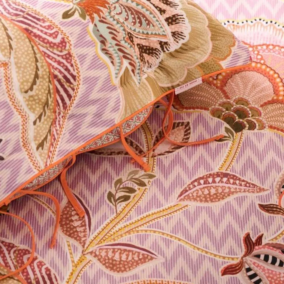 Lenzuola-copriletto completo Matrimoniale PIP STUDIO Hakuna rosa