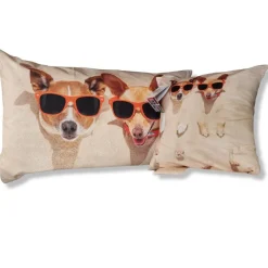 Lenzuola-copriletto completo matrimoniale Beach Dogs