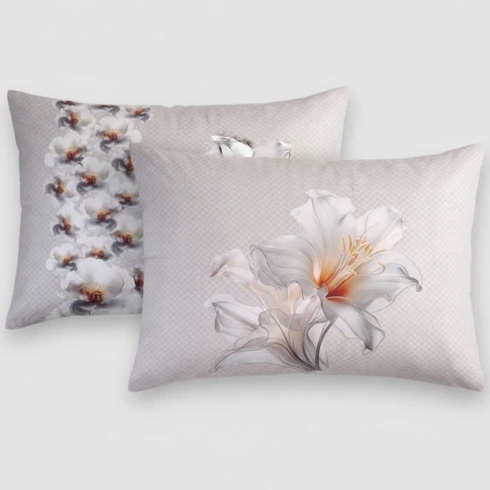 Lenzuola Copriletto Matrimoniale Cotone Flower Power Floreale