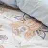 Lenzuola-copriletto Matrimoniale PIP STUDIO Mumbai morning azzurro