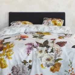 Lenzuola-copriletto Matrimoniali in raso ESSENZA LANA floreale