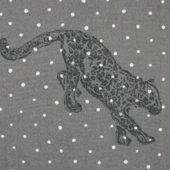 Lenzuola in Percalle Matrimoniali GABEL Nalani grafite animalier