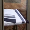 Lenzuola in raso matrimoniale CASSERA Suite grigio antracite
