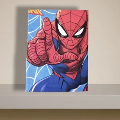Lenzuola Marvel completo singolo in cotone SPIDER MAN per bambini