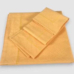 Lenzuola matrimoniale e federe Missoni Home JO 40 oro
