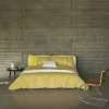 Lenzuola matrimoniale FAZZINI Galuchat lime effetto-copriletto