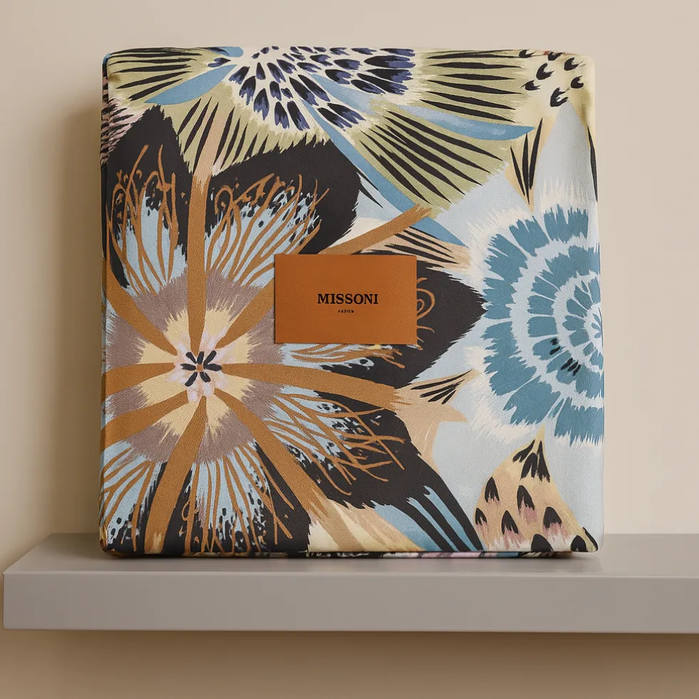 Lenzuola matrimoniale Missoni Home Olga 170 floreale