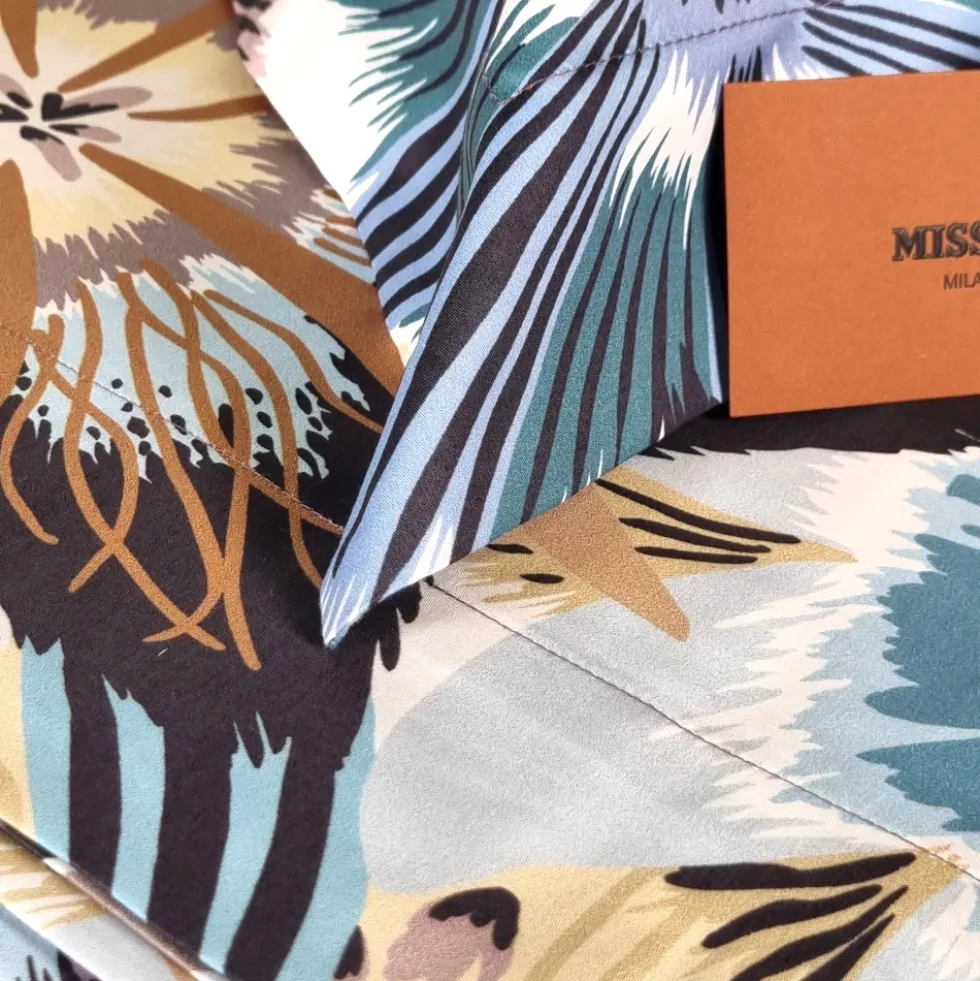 Lenzuola matrimoniale Missoni Home Olga 170 floreale