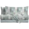 Lenzuola Matrimoniali Barrett Geometriche a quadri anice | Offerta Online