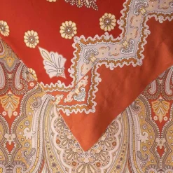 Lenzuola Matrimoniali Bassetti Granfoulard Isolabella in Raso R1 rosso