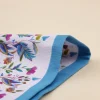 Lenzuola Matrimoniali completo 100% Cotone NOOR | Floreale Turchese