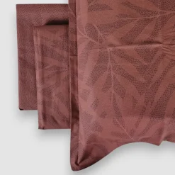 Lenzuola matrimoniali in cotone Gabel Chromo Lush bordeaux