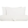 Lenzuola matrimoniali in puro lino Stone-Washed Loft 49 Bianco