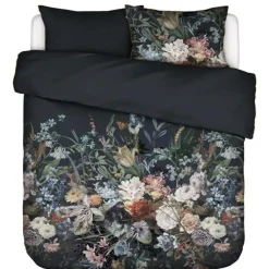 Lenzuola matrimoniali 2 piazze effetto copriletto ESSENZA Filou blu navy