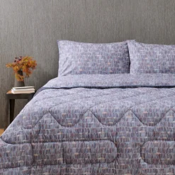 Lenzuola Percalle cotone pettinato ZUCCHI Aroma Blu