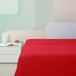 Lenzuola piane di sopra matrimoniale MAXI 300x310 ISTAR rosso