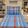 Lenzuola piazza e mezza Bassetti Kilt B2 Turchese | In Offerta