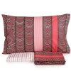 Lenzuola Piazza e Mezza Bassetti Puffy Line P1 NERO ROSA 100% cotone