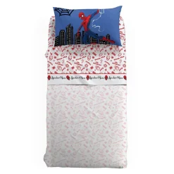 Lenzuola SPIDERMAN AMAZING Completo letto singolo per bambini