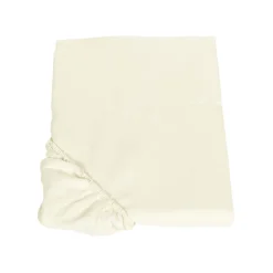 Lenzuolo con angoli Lino 100% FAZZINI Soffio Panna