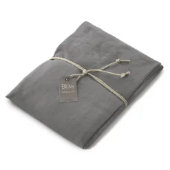 Lenzuolo con angoli Lino 100% FAZZINI Soffio Piombo